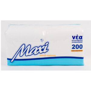 Χαρτοπετσέτα 28x30 λευκή 28x200τεμ 5600τεμ