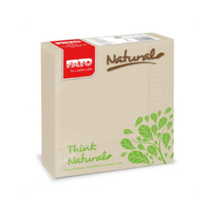 Χαρτοπετσέτα 25x25 natural style 1900τεμ