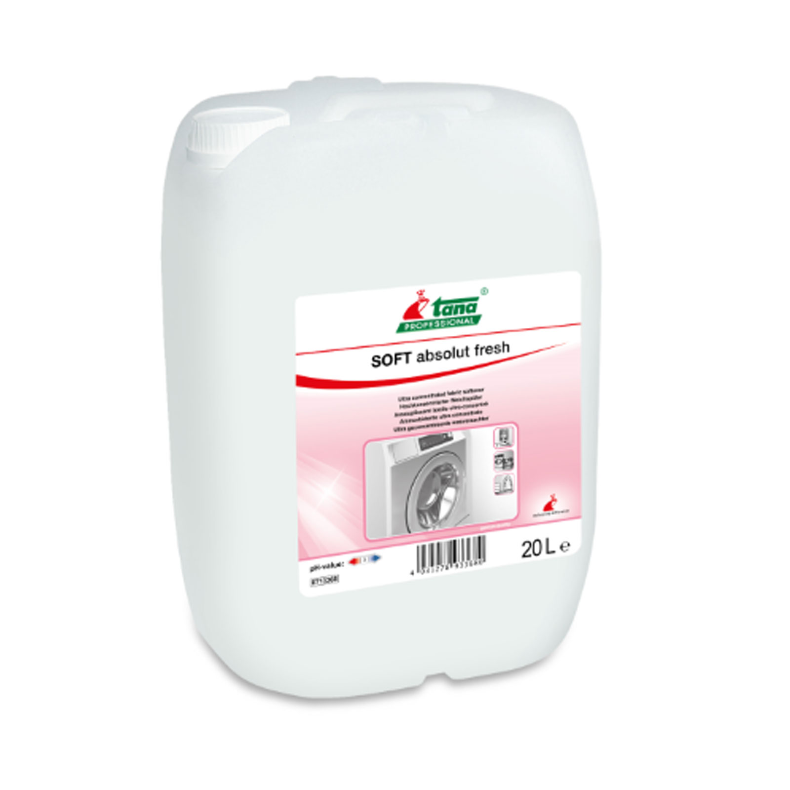 SOFT ABSOLUTE FRESH Υγρό Μαλακτικό Ρούχων 20lt