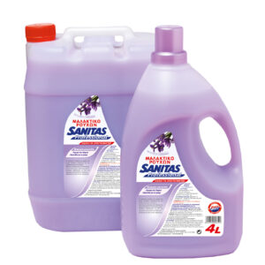 Sanitas Υγρό Μαλακτικό Ρούχων μωβ με άρωμα λεβάντα 4lt