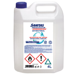Antibacterial Αντισηπτικό Gel χεριών sanitas 4lt