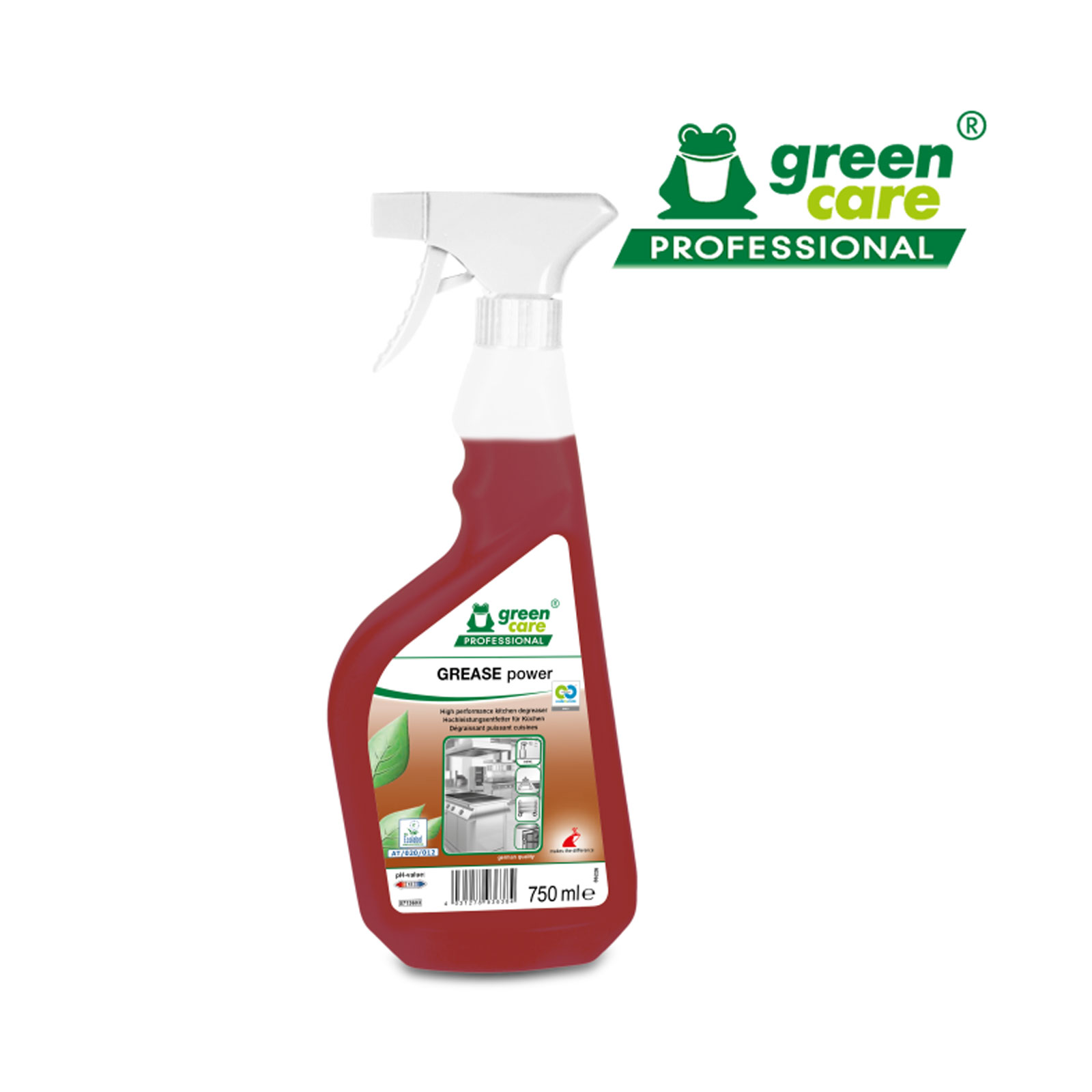 Grease Power Οικολογικό καθαριστικό ισχυρό για λίπη λάδια 750ml