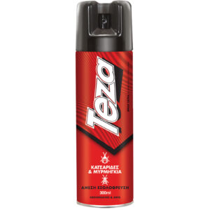 Κατσαριδοκτόνο ισχυρό Teza spray 300ml