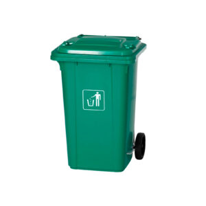 Κάδος απορριμμάτων με ρόδες και πετάλ 100lt